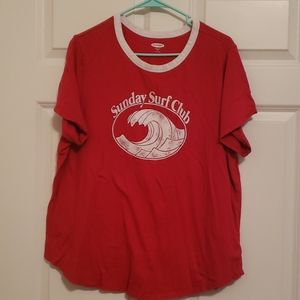 Graphic print old navy tee XXL